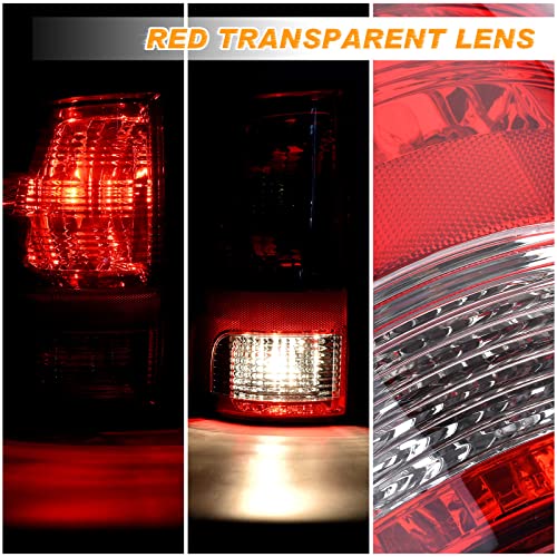Tail Light Halogen Type Compatible With 2009-2018 Dodge Ram 1500 2500 3500