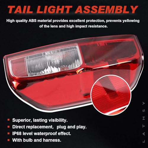 Tail Lights Compatible With 2005-2021 Nissan Frontier Left and Right Side