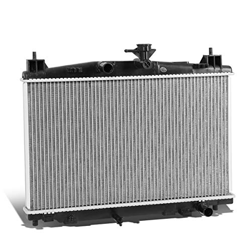 Auto Dynasty Radiator Compatible with 2011-2014 Mazda 2 AT MT, DPI 13233 Factory Style 1-Row Cooling Radiator, Aluminum Core