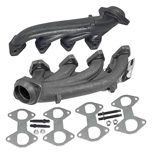 Left+Right Exhaust Manifold Kit For 2005-2009 Ford Expedition F-250 Super Duty F-350 Super Duty For 2004-2009 Ford F-150 For 2005-2009 Lincoln Navigator For 2006-2008 Lincoln Mark LT 674-695, 674-694