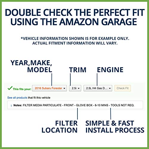 ECOGARD XA11703 Premium Engine Air Filter | Fits 2019-2026 Nissan Altima 2.5L; 2023 X-Trail 2.5L