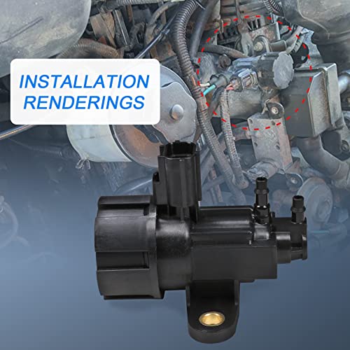 EGR vacuum solenoid valve vs63 replacement for 1997-2008 Ford Contour F150 E150 E250 E350 Escape Expedition Explorer Taurus Lincoln Blackwood Navigator Mercury Cougar F57Z9J459C F63Z9J459AA