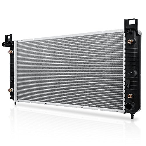 DWVO 34'' Core Radiator Compatible Compatible with Chevy Silverado Suburban GMC Yukon Sierra Tahoe Escalade Hummer H2 4.3L 4.8L 5.3L 6.0L 6.2L V8 DWRD1001
