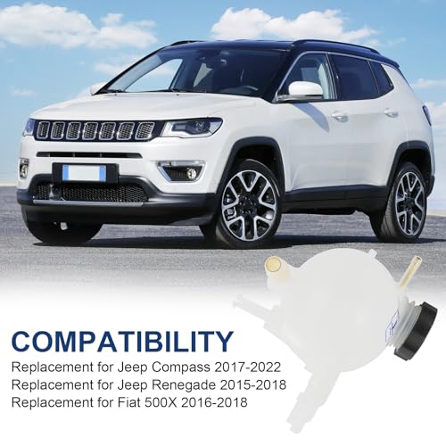 603-841 Coolant Reservoir Tank Replacement for Jeep Compass Renegade