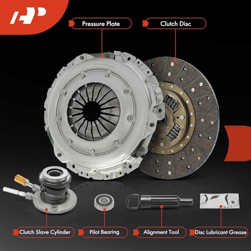 A-Premium Transmission Clutch Kit Set Compatible with Chevrolet Blazer 1996-2005, C1500/K1500 1996-1998, P30 1996-1999, S10 1996-2004 & GMC C1500/K1500 1996-1998, Jimmy, P3500, Sonoma & Isuzu Hombre