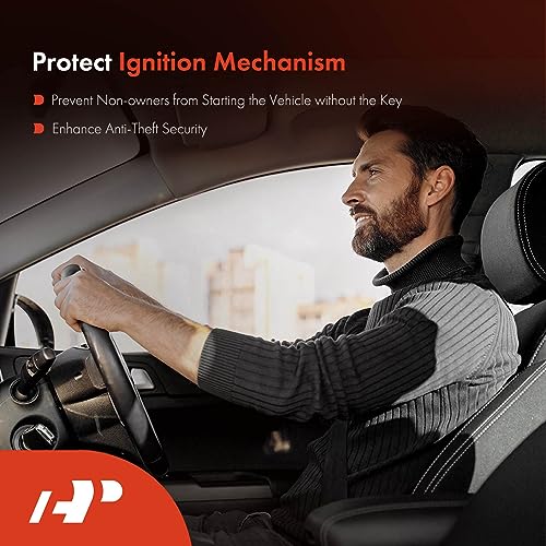 A-Premium Ignition Lock Housing with Anti-theft Bolt Compatible with Ford Focus 2009-2011 Escape Mercury Mariner 2008-2010 Mazda Tribute 2008-2011