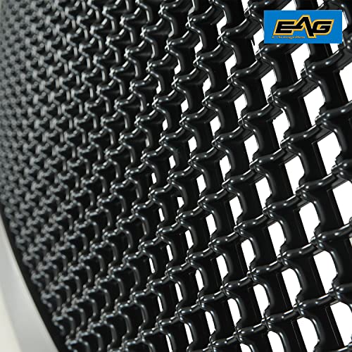 EAG Replacement Mesh Grille Black Front Hood Upper Grill Fit for 08-10 Super Duty