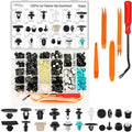 332Pcs Toyota Car Retainer Clips Auto Fasteners Assortment-18 Most Popular Sizes Auto Push Pin Rivets Set for Toyota Lexus Nissan Body Interior and Exterior Retainer Fastener Clip - 2 Years Warranty