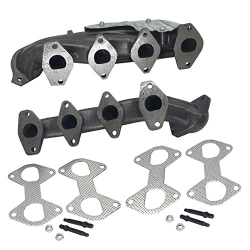 Left+Right Exhaust Manifold Kit For 2005-2009 Ford Expedition F-250 Super Duty F-350 Super Duty For 2004-2009 Ford F-150 For 2005-2009 Lincoln Navigator For 2006-2008 Lincoln Mark LT 674-695, 674-694