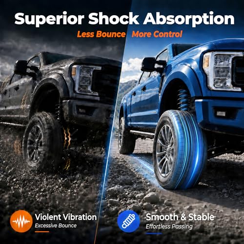 KUIPERAUTO Front and Rear Complete Struts Coil Springs and Shock Absorbers Assembly 171327 171419 171418 Compatible for 2000 2001 Nissan Maxima Infiniti I30 Replacement 4PCS