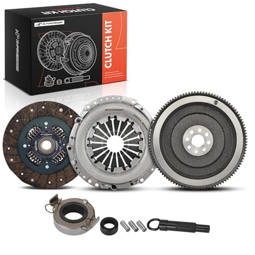 A-Premium Transmission Clutch Kit with Flywheel Compatible with Toyota Corolla 1998-2008, Matrix 2003-2008, MR2 Spyder, Celica 2000-2005 & Chevrolet Prizm 1998-2002, 1.8L