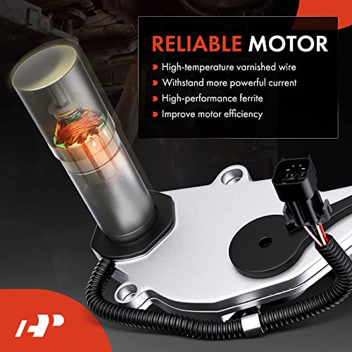 A-Premium Transfer Case Shift Motor Actuator Compatible with Dodge, Ram, Chrysler and Mitsubishi Vehicles - Ram 1500, Ram 2500, Ram 3500, Ram 4500, Ram 5000, Durango, Dakota, Aspen, Raider, 4WD