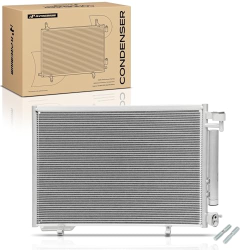 A-Premium Air Conditioning A/C Condenser Compatible with Ford Fiesta 2011 2012 2013, L4 1.6L, Replace# BE8Z19712A