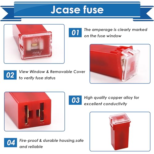Eoppen 1212Pcs Car Fuses Assortment Kit with Fuse Puller and Circuit Tester, Standard & Mini Fuse Kit & Tall/STD Profile Box Shaped Automotive Fuse for Cars, Trucks and SUV, Boat