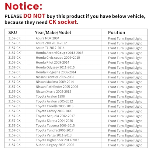 LASFIT 3157 Switchback LED Bulb, 3057 4157 White Amber T3 Series CANBUS Anti Hyper Flash Front Turn Signal DRL Parking Light New 500% Bright, Only for Standard Socket (Pack of 2)