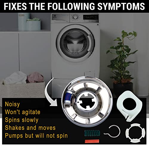 285785 Washer Clutch Kit by Seentech Compatible with Whirlpool, Kenmore Washers - Replaces Part Number: 3351343,PS334641,285331,3351342,3946794,3951311,AP3094537,62699,AH334641,EA334641,LP326