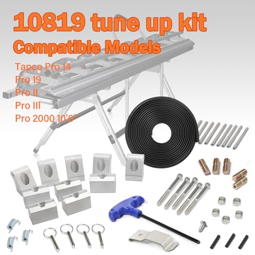 10819 Brake Tune Up Kit, Brake Parts for Tapco Pro 14 and Pro 19, Pro II, Pro III, and Pro 2000 10'6", High-strength material for enhanced durability