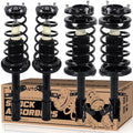 KUIPERAUTO 271951 271952 171953 171954 Complete Front Rear Struts Assembly Compatible for 1998-2002 Chevy Prizm / 1993-2002 Toyota Corolla / 1993-1997 Geo Prizm 4PCS (Left and Right) Shocks Absorbers