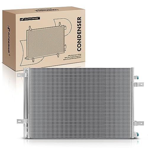 A-Premium Air Conditioning A/C Condenser Compatible with Ford F-250 Super Duty, F-350 Super Duty, 2011-2016, V8 6.2L, Replace# BC3Z19712B