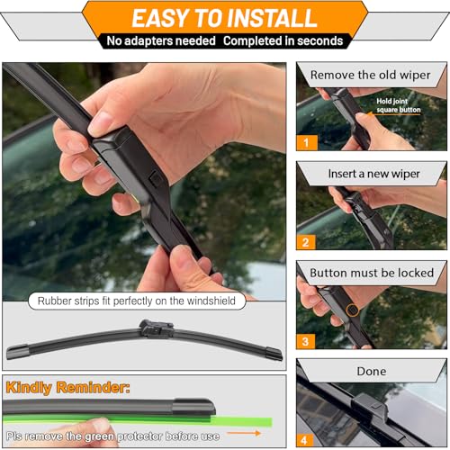 OEM Windshield Wiper Blade Replacement for GMC Terrain Chevy Equinox