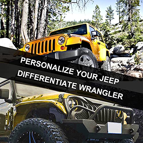Hood Latches Lock Catch fits 2007-2018 Wrangler JK JKU 18-25 JL JLU Pair