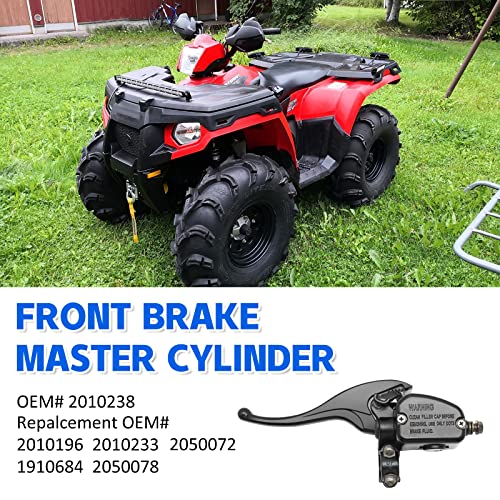 Left Front Brake Master Cylinder for Polaris Sportsman 335 400 450 500 600 700 800 Scrambler 500 Magnum 325 330 500 Trail Blazer 250 330 40 Xpedition 325 425 Xplorer 250 300 400 500 ATP 330 500