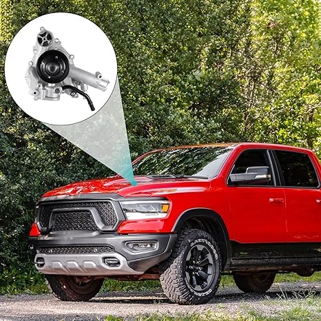 AULINK 53022192AE Water Pump AW6341 For Dodge Durango 2009, Ram 1500 2009-2020, Ram 2500 2009-2018, Ram 3500 2011-2018,For Chrysler Aspen 2009 5.7L V8 HEMI 68346912AA 5192066AD
