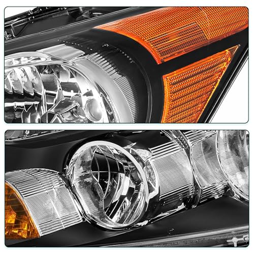 Headlight Assembly for 2008-2012 Honda Accord 4Dr Sedan Left