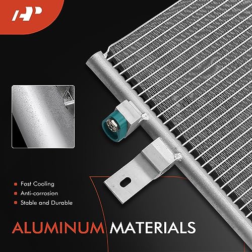 A-Premium Air Conditioning A/C Condenser Compatible with Ford F-250 Super Duty, F-350 Super Duty, 2011-2016, V8 6.2L, Replace# BC3Z19712B
