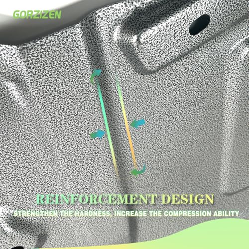 Front Skid Plate for Hyundai Sonata 2020 2021 2022 2023 Engine Splash Shield Heavy Duty, Impact Resistant Engine Guard Cover for Sonata Underbody Guard Plate w/Screw Hardware