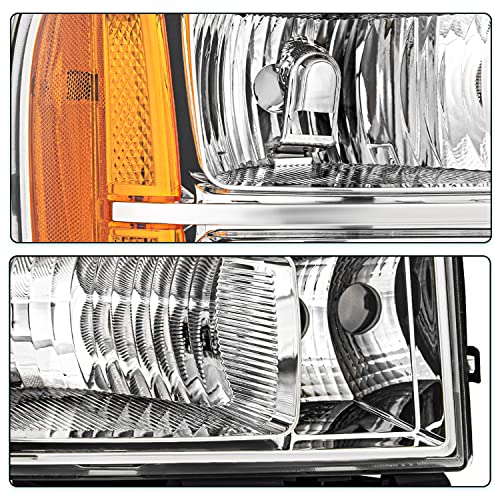 TUSDAR for 2007-2013 GMC Sierra Headlight Assembly Halogen Updated Lens